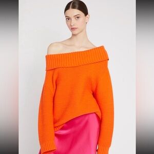 alice + olivia Bonnie sweater in monarch size small NWT